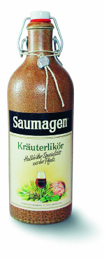 Saumagen Kräuterlikör 32% im Tonkrug 0,7l