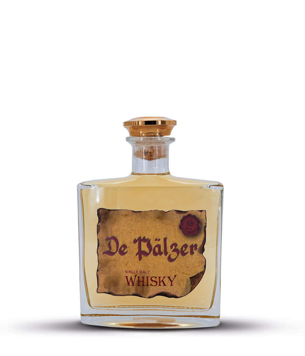 "de Pälzer" 3 Jahre Single Malt Whisky 43%vol / 0,5l